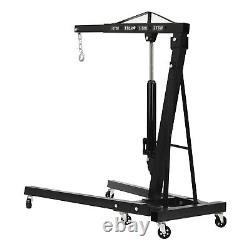 4400 Lbs 2 Ton Engine Motor Hoist Cherry Picker Shop Crane Lift Heavy Duty Steel