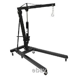 4400 Lbs 2 Ton Engine Motor Hoist Cherry Picker Shop Crane Lift Heavy Duty Steel