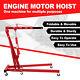 4400lb 2 Ton Heavy Duty Engine Motor Hoist Cherry Picker Shop Crane Lift
