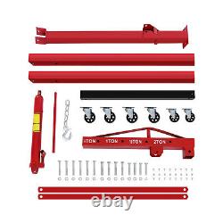 4400lb 2 TON Heavy Duty Engine Motor Hoist Cherry Picker Shop Crane Lift