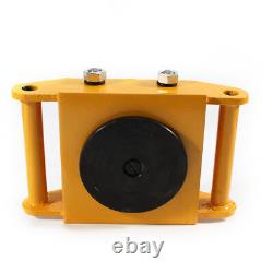 4PCS 6 Ton Heavy Duty Machine Dolly Skate Machinery Roller Mover Cargo Trolley