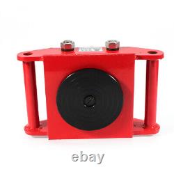 4Pcs 6 Ton Heavy Duty Machinery Mover Dolly Skate Roller Safe Transport 4-Roller