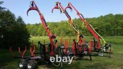 4.5 ton hydraulic rotator- Heavy Duty- 3/8 BSP fittings M16 logging trailer