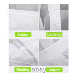 4 PACK Heavy Duty FIBC Bulk Super Ton Bag 676LBS, Duffle Top & Flat Bottom USA