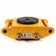 4 Pack 6 Ton Heavy Duty Machine Dolly Skate Machinery Roller Mover Cargo Trolley