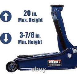 4-Ton Low-Profile Heavy-Duty Floor Jack Dual Piston