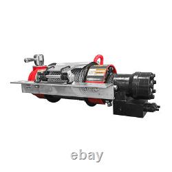 4 ton 9000 lbs Heavy Duty Hydraulic Winch with tensioner, wire rope Prowinch