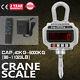 5000kg 1ton 10,000 Lbs Digital Crane Scale Heavy Duty Hanging Scale Ca