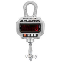 5000KG 1Ton 10,000 LBS Digital Crane Scale Heavy Duty Hanging Scale CA