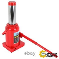 50Ton Hydraulic Bottle Jack Heavy Duty Auto Truck Repair Tool Max Height 15.94