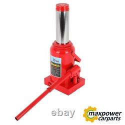 50Ton Hydraulic Bottle Jack Heavy Duty Auto Truck Repair Tool Max Height 15.94