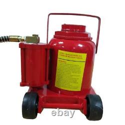 50 Ton Air Hydraulic Bottle Jack Lift Repair Car Truck Semi Heavy Duty