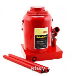 50 Ton Hydraulic Bottle Jack 100000lb Lift HEAVY DUTY Automotive Car Compact