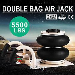 5500lbs Double Bag Air Jack 2.5 Ton Lift Jack Pneumatic Air Jack 2.5T