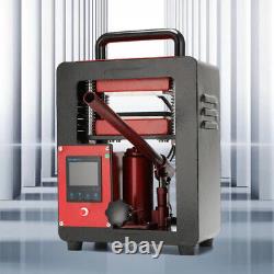 5Ton Heavy Duty Hydraulic Heat Press Machine Dual Heating Plate 2.4X4.7inch 900W