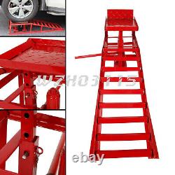 5 Ton 10000lbs Auto Car truck Service Ramp Lift Heavy Duty Hydraulic Lift 1PC