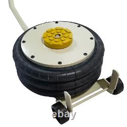 5 Ton Heavy Duty Air Bag Jack for Cars Lifts Up to 16 Inches White