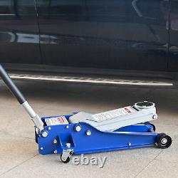 5 Ton Low Profile Floor Jack Heavy-Duty Steel Racing Floor Jack With Dual Piston