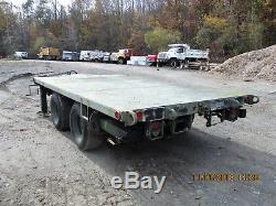 5 Ton MILITARY SURPLUS TRAILER extremely heavy duty