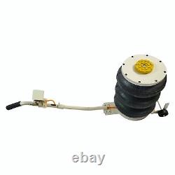 5 Ton Triple Bag Air Jack Pneumatic Jack 11000 lbs High Lift Heavy Duty White