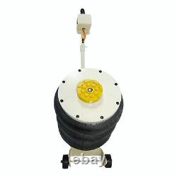 5 Ton Triple Bag Air Jack Pneumatic Jack 11000 lbs High Lift Heavy Duty White