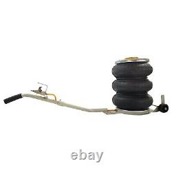 5 Ton Triple Bag Air Pneumatic Jack 11000lbs Heavy Duty 18 High Compressed Air