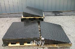 60 Ton Extreme Heavy Duty Wheel Risers / Service Ramps Truck Machinery