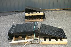 60 Ton Extreme Heavy Duty Wheel Risers / Service Ramps Truck Machinery