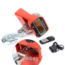 6600lbs Heavy Duty Industrial Hanging Scale LED Digital Scale With Remote 3Ton