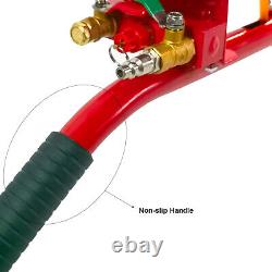 6600lbs Triple Air Bag Jack Quick Lift 3 Ton Heavy Duty MAX Height 17.72in Red