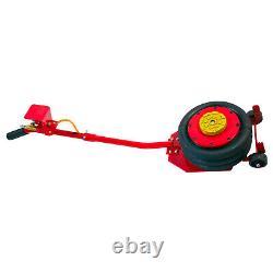 6600lbs Triple Air Bag Jack Quick Lift 3 Ton Heavy Duty MAX Height 17.72in Red