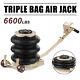 6600lbs Triple Bag Air Jack 3 Ton Lift Jack Pneumatic Jack Air Bag Jack Usa