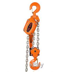 6Ton 20Ft Ratcheting Lever Block Chain Hoist Heavy Duty Efficient 13000LBS