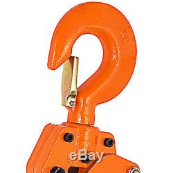 6Ton 20Ft Ratcheting Lever Block Chain Hoist Heavy Duty Efficient 13000LBS