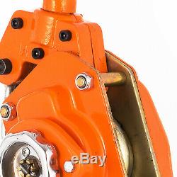 6Ton 20Ft Ratcheting Lever Block Chain Hoist Heavy Duty Efficient 13000LBS