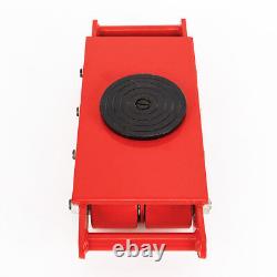 6/8/12 Ton Heavy Duty Machinery Roller Mover Machine Dolly Skate Cargo Trolley