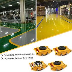6 Ton 13200 LBS Machinery Mover Heavy Duty Machine Dolly Equipment Roller Skates