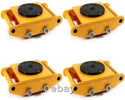 6 Ton 13200lbs Machinery Mover Heavy Duty Machine Dolly Equipment Roller Skates