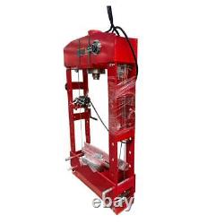75 Ton Hydraulic Shop Press Air Pump H-Frame Heavy Duty Pressing