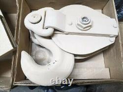 8 Inch? SNATCH? Block and Tackle Hook 10 Ton 20,000 Pounds, Military Heavy Duty