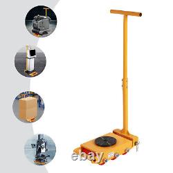 8 Ton Heavy Duty Industrial Machine Dolly Skate Machinery Roller Mover Trolley
