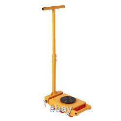 8 Ton Heavy Duty Industrial Machine Dolly Skate Machinery Roller Mover Trolley