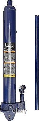 8 Ton Heavy-Duty Long Ram Hydraulic Jack with Glide Action Pump & Versatile Base