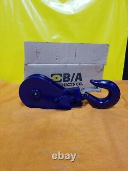 8 ton 6 6I-8T6 snatch block with hook heavy duty tow truck wrecker recovery crane