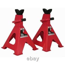 AFF 3306 Heavy Duty 6 Ton 12,000 lb Capacity Safety Jack Stands PAIR
