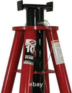 AFF Heavy Duty Pin Type Truck Jack Stand, 10 Ton (20,000 Lbs) Capacity, 3310A