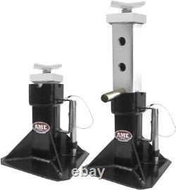 AME 14405 Heavy Duty Jack Stand with Adjustable Top 22 Ton (Pair)