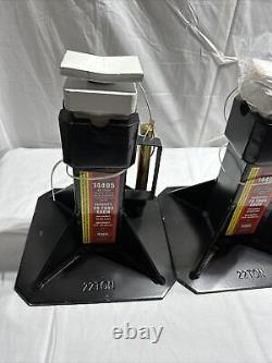 AME 22 Ton Heavy Duty Jack Stands with Adjustable Top 1 Pair 14405