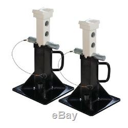AME International 22 Ton Heavy Duty Jack Stands, 1 Pair 14400