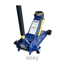 Aain 3 Ton Heavy-Duty Floor Jack, Steel Hydraulic Jack with Double Pumps f